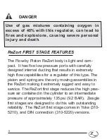 Предварительный просмотр 10 страницы Zeagle Envoy 320-3100 Owner'S Manual