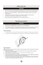 Preview for 9 page of ZEAK 5500-LB Owner'S Manual