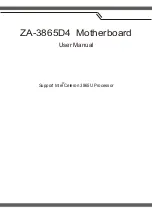 Zeal-All ZA-3865D4 User Manual preview