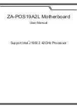 Preview for 1 page of Zeal-All ZA-POS19A2L User Manual