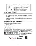 Preview for 16 page of Zebex Barcode scanner Quick Referenc Manual