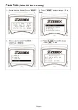 Preview for 6 page of Zebex Z-1070 User Manual