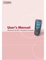 Zebex Z-2065 series User Manual preview