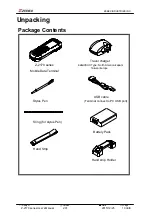 Preview for 10 page of Zebex Z-217 Series User Manual