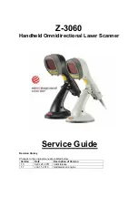 Preview for 1 page of Zebex Z-3060 Service Manual