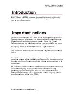 Preview for 2 page of Zebex Z-3070 Series Product Reference Manual