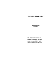 Preview for 1 page of Zebex ZB-2200AM SERIES User Manual