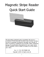 Zebex ZM-800 Quick Start Manual preview