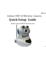 Zebora YSW 10 Quick Setup Manual предпросмотр