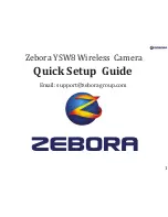 Preview for 1 page of Zebora YSW8 Quick Setup Manual