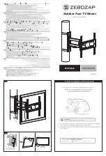 ZEBOZAP ZZTVA2044 Instruction Manual preview