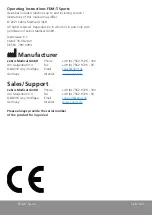 Preview for 2 page of zebris FDM-T-Sports Operating Instructions And Specifications