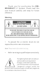 Предварительный просмотр 2 страницы Zebronics BT6593RUCF User Manual