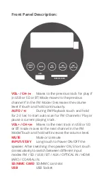 Preview for 5 page of Zebronics BTM9801RUCF User Manual