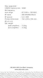 Preview for 13 page of Zebronics BTM9801RUCF User Manual