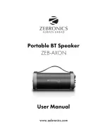 Zebronics ZEB-AXON User Manual предпросмотр