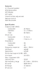 Предварительный просмотр 3 страницы Zebronics ZEB-BT4340RUCF User Manual