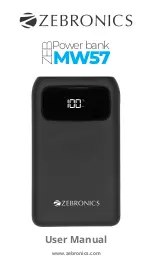 Zebronics ZEB MW57 User Manual preview