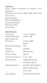 Preview for 3 page of Zebronics ZEB-Pixaplay 21 User Manual