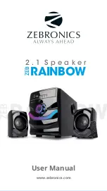 Zebronics ZEB RAINBOW User Manual preview