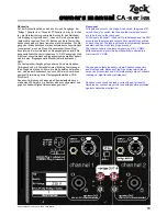 Preview for 13 page of Zeck Audio CA 1600 Owner'S Manual