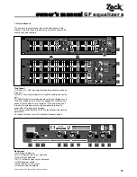 Предварительный просмотр 13 страницы Zeck Audio constant Q GF215 Owner'S Manual