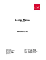 Zeck Audio MIXBANK 7.300 Service Manual preview