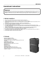 Preview for 8 page of Zeck Audio VECTOR T2A Owner'S Manual