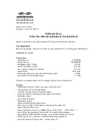 Preview for 1 page of zeeltronic PCDI-VE1 User Manual