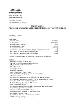 Preview for 1 page of zeeltronic PDCI-11V User Manual