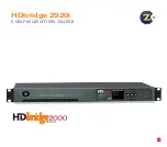 Preview for 1 page of ZeeVee HDbridge 2920i Configuration Manual