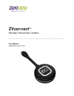 ZeeVee ZVconnect User Manual preview