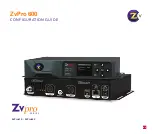 ZeeVee ZvPro 600 Configuration Manual preview