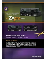 ZeeVee ZvPro610 User Manual preview