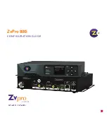 ZeeVee ZvPro810i Configuration Manual preview