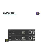 ZeeVee ZyPer4K Configuration Manual preview