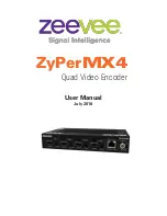 ZeeVee ZyPerMX4 User Manual preview