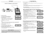 Предварительный просмотр 4 страницы Zefon International Bio-Pump Plus ZBP-205-CKIT Operating Instructions