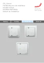 Preview for 1 page of Zehnder Rittling 0-10V Series Installer Manual