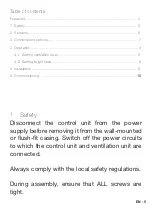 Preview for 5 page of Zehnder Rittling 0-10V67 on wall Installer Manual