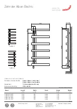 Zehnder Rittling Alban Electric ALZER-100-50/F Quick Start Manual preview