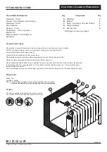 Preview for 2 page of Zehnder Rittling Bisque 4FE-40-55/F Fitting Instructions Manual