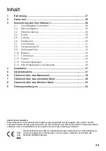 Preview for 35 page of Zehnder Rittling ComfoSense C Series Manual