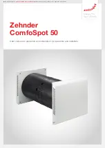 Zehnder Rittling ComfoSpot 50 Manual preview