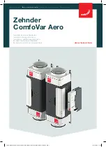 Предварительный просмотр 1 страницы Zehnder Rittling ComfoVar Aero Supply Zone 125 Installation And Service Manual