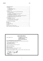 Preview for 2 page of Zehnder Rittling MP 350 User Manual