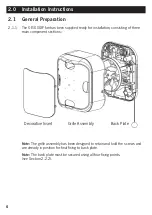 Предварительный просмотр 6 страницы Zehnder Rittling Omnique OF100GIP Installation Instructions Manual