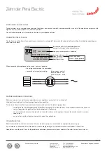 Preview for 4 page of Zehnder Rittling Pera Electric PERE-080-050/F Quick Start Manual