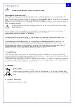 Preview for 7 page of Zehnder Rittling SWH100 Operating Instructions Manual