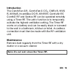 Preview for 15 page of Zehnder Rittling Timer RF Manual